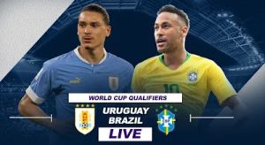 موعد مباراة أوروغواي والبرازيل في تصفيات كأس العالم بث مباشر اليوم اليوم الاربعاء
